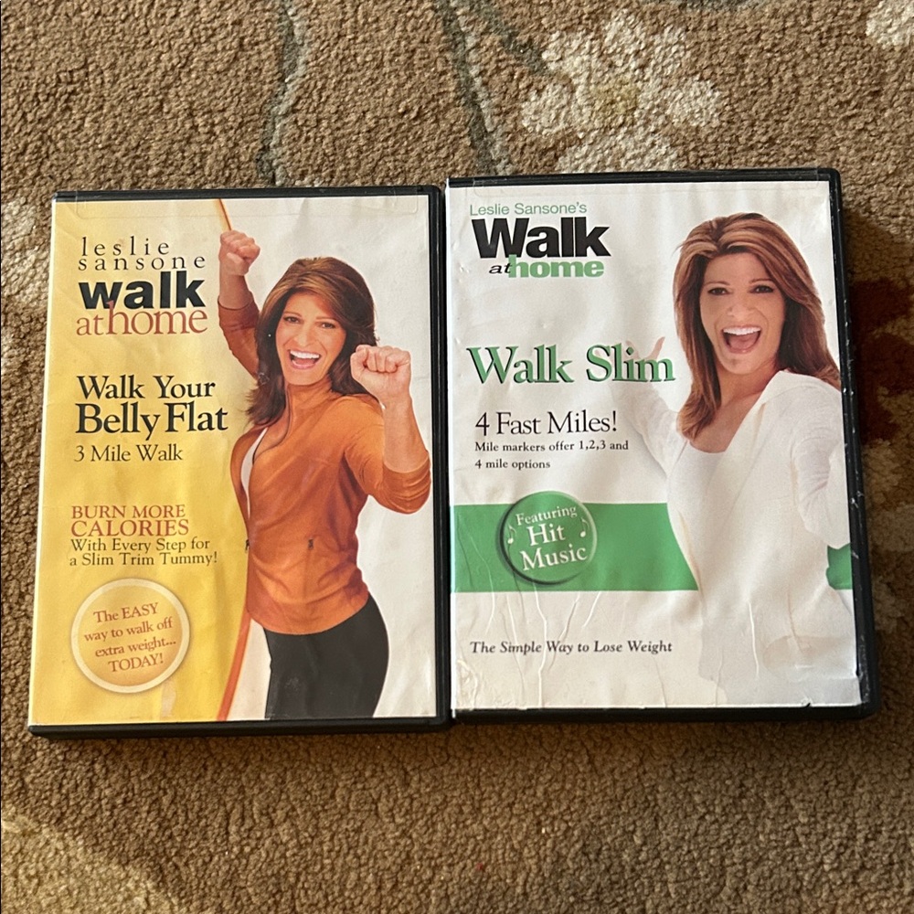 Leslie Sansone “Walk at Home” dvd workouts